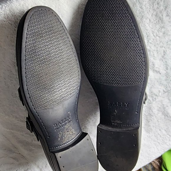 BALLY NEOS Black Calf Double Monk Strap US 9D main image 7